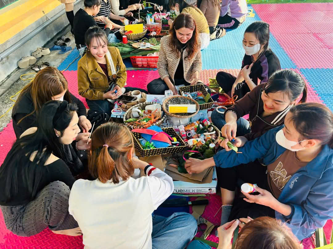 Sinh hoạt câu lạc bộ cha mẹ trẻ của Trường mầm non Diễn Liên: Thiết thực - Hiệu quả!